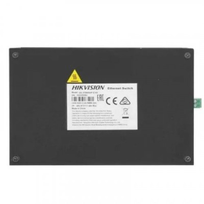 Неуправляемый гигабитный PoE коммутатор Hikvision DS-3T0506HP-E/HS с 4 портами PoE